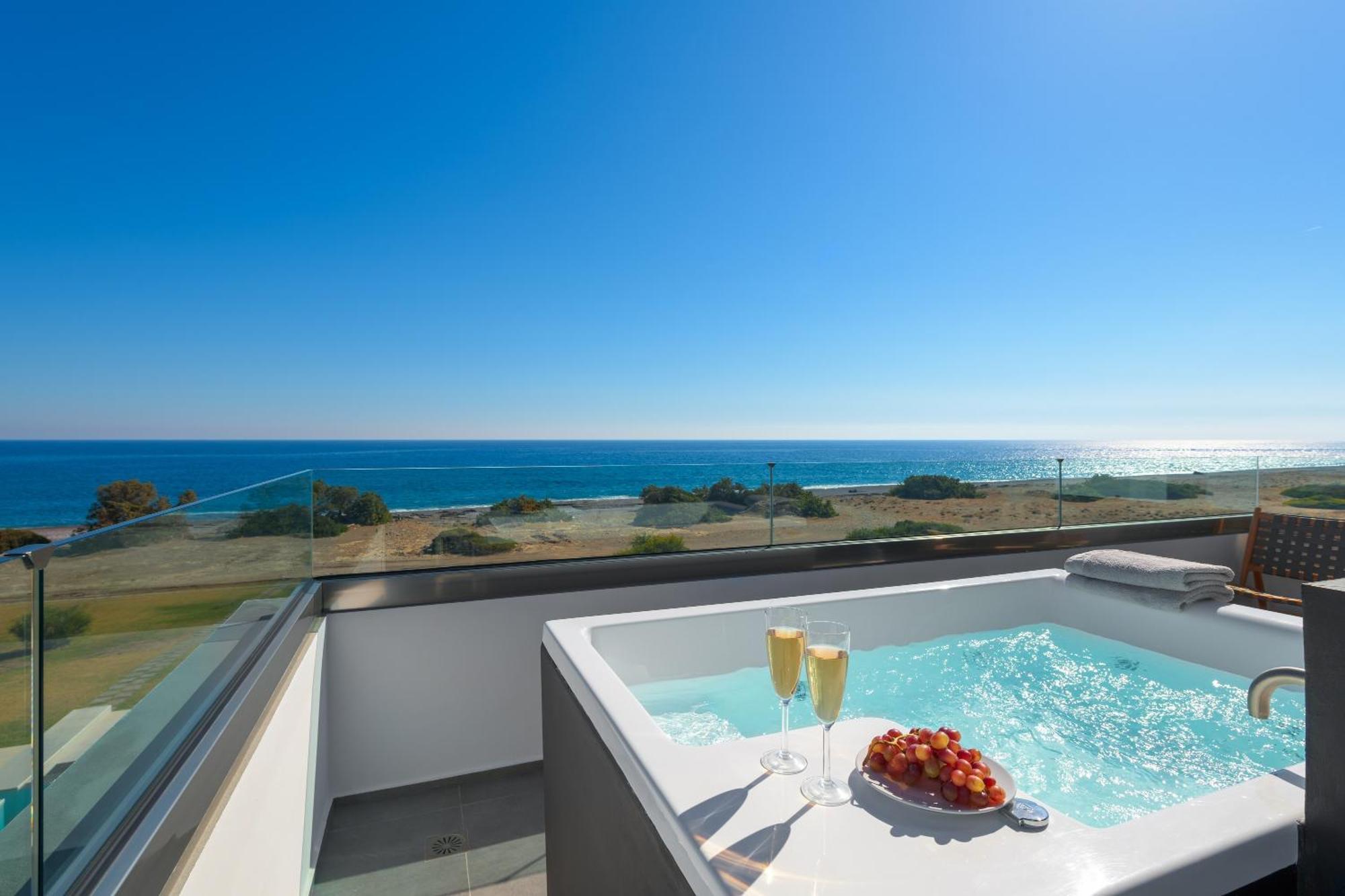 Albatross Beach Front Villas Γεννάδι Εξωτερικό φωτογραφία